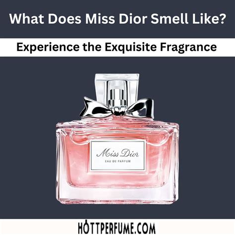 miss dior fragancia|what does Miss Dior smell like.